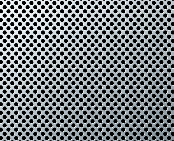 Perforated metal background — Stock Photo, Image