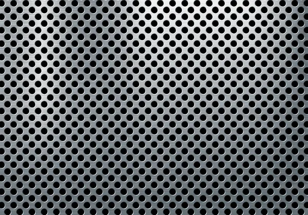 Perforated metal background — Stock Photo, Image