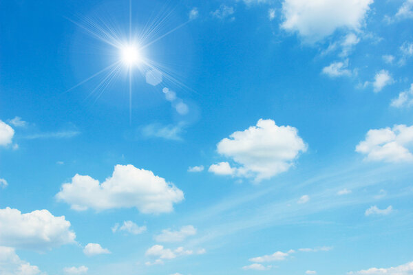 чистое небо
