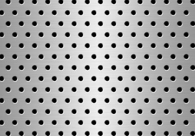 delikli metal arka plan