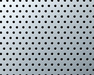 delikli metal arka plan