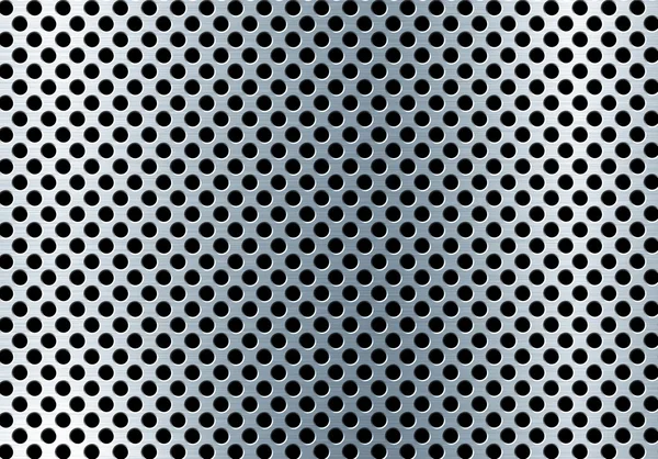 Perforated metal background — Stock Photo, Image