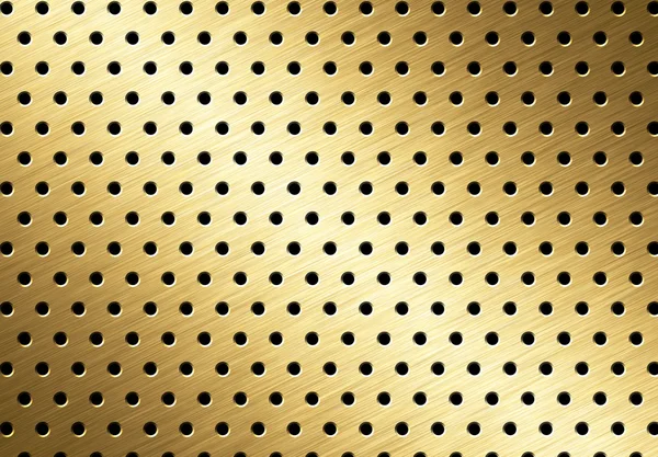 구멍 뚫린 된 금속 배경 — 스톡 사진