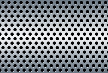 delikli metal arka plan