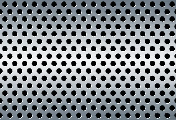 Perforated metal background — Stock Photo, Image
