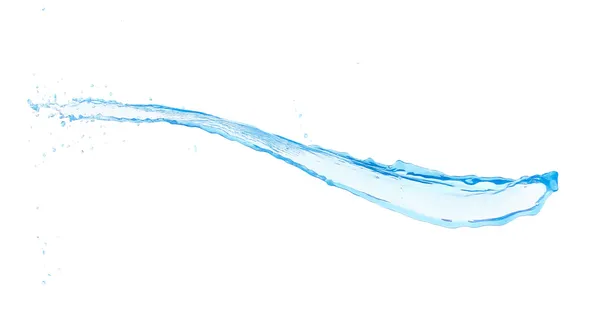 Vannsprut isolert på hvit bakgrunn – stockfoto