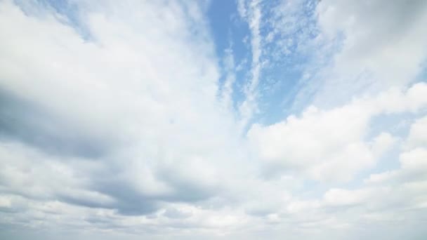 Timelapse del paisaje nublado — Vídeo de stock