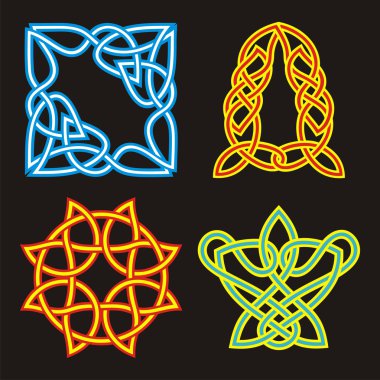 celtic süs tasarım kümesi.