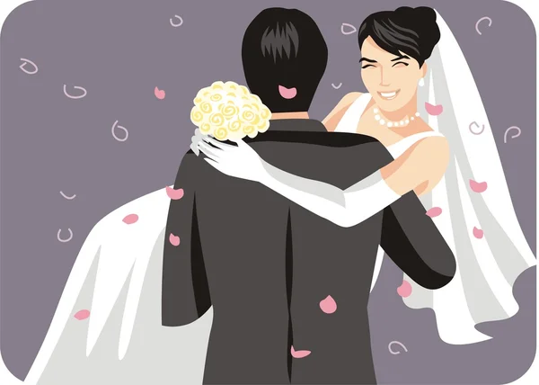 Wedding Vector Illustration — Stock Vector