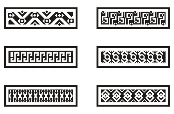 Набір мексиканські декоративних конструкцій. — стоковий вектор