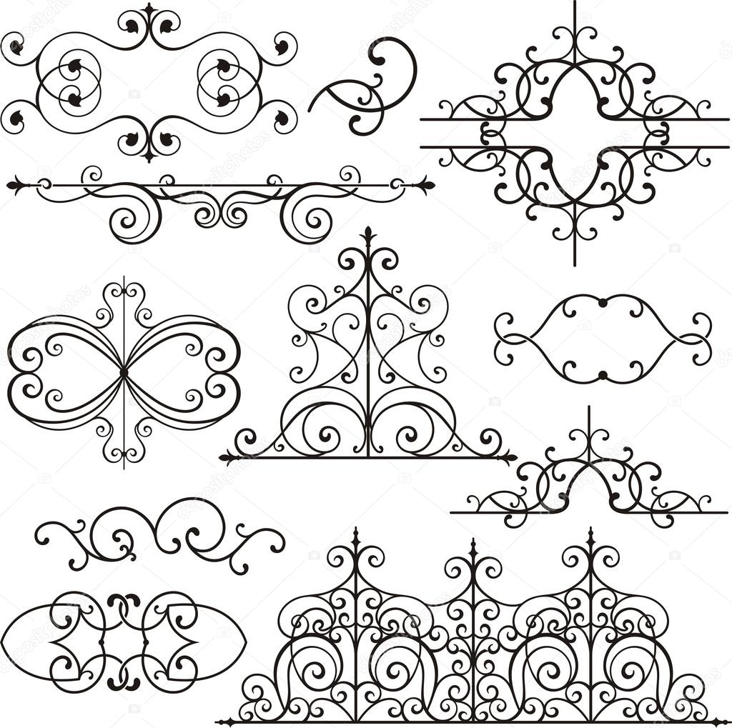 A set of 11 exquisitive and very clean ornamental designs.