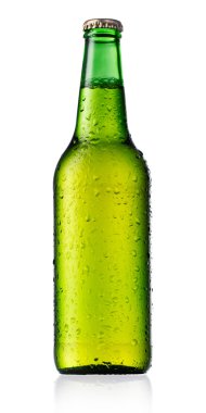 Bir şişe bira.