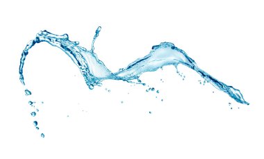 mavi su sıçramasına