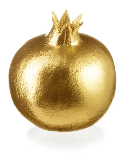 Gold pomegranate — Stock Photo, Image