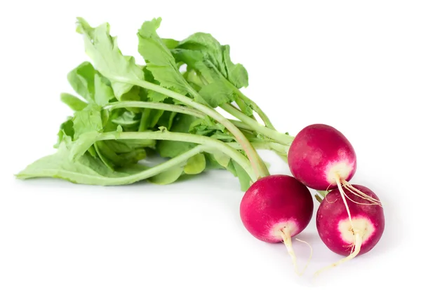 Three fresh radishes — Stock Photo, Image