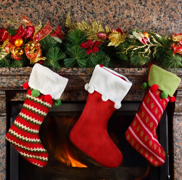 Christmas stocking — Stock Photo, Image