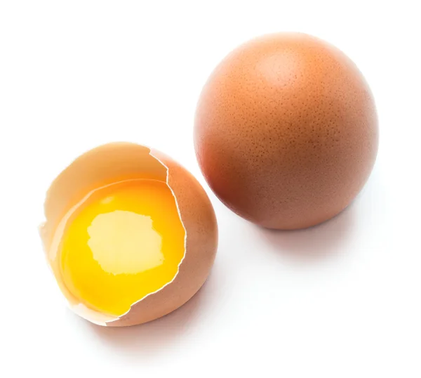 卵の殻を持つ — ストック写真
