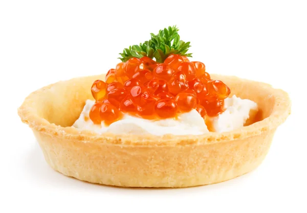 Snack de caviar — Foto de Stock