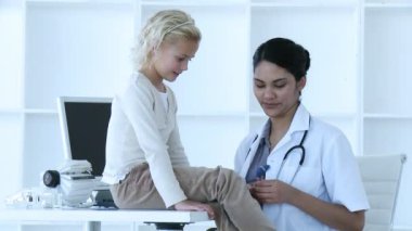 Female physical exam video