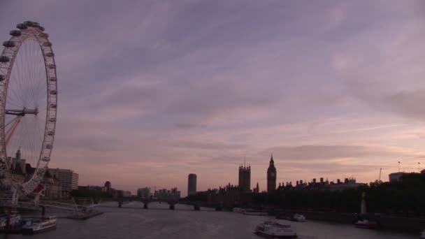 Londra Köprüsü — Stok video