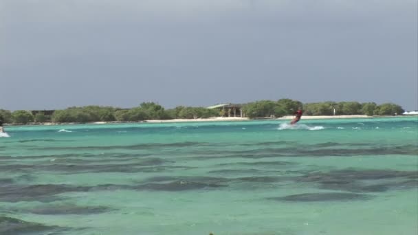 Stock footage - kite surfen — Stockvideo