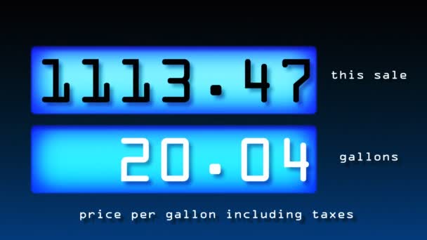 Precios de combustible — Vídeos de Stock