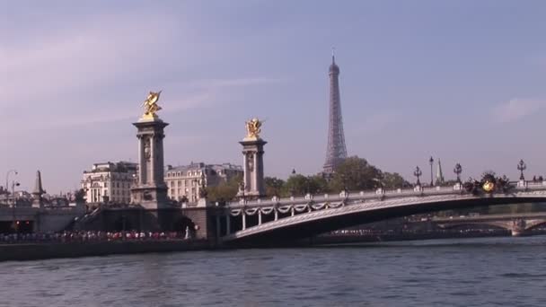 Torre eiffel — Video Stock