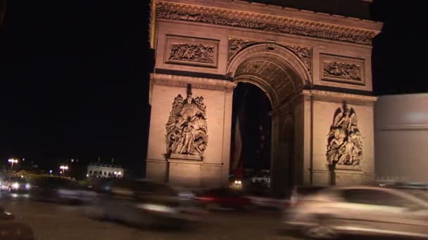 French Landmark — Stock Video