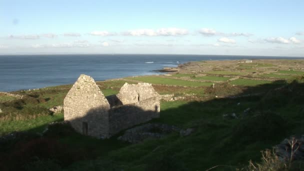 Αρχειακό υλικό από τα νησιά aran στην Ιρλανδία — Αρχείο Βίντεο