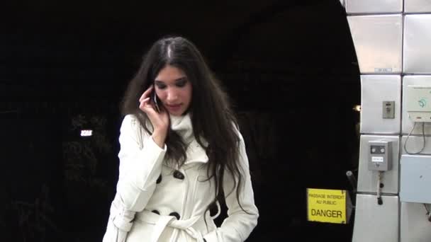Yeraltı metro — Stok video