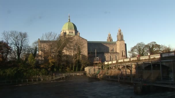 Stock footage - galway in Ierland — Stockvideo