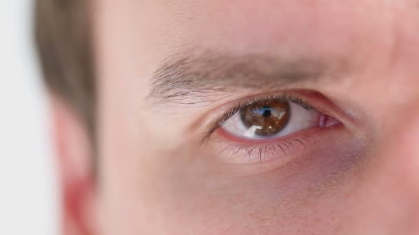 Close-up of an eye — Stock Video