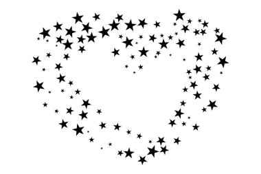 Havai fişek yıldız rasgele kaynak akışı. Kayan yıldızı. Beyaz bir arka plan üzerinde yıldız.