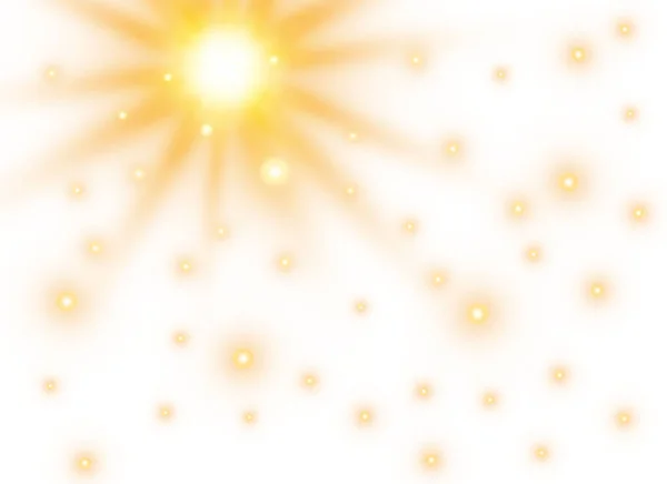 Sunlight Translucent Special Design Light Effect Vector Illustration — 스톡 벡터