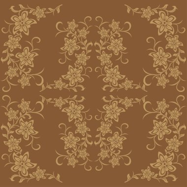 çiçekler sorunsuz arka plan