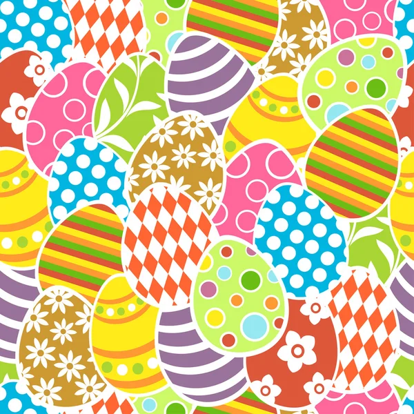 Easter seamless background — Stock Vector
