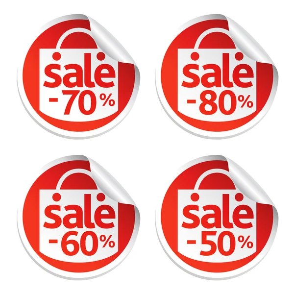 Kırmızı Satılık sticker