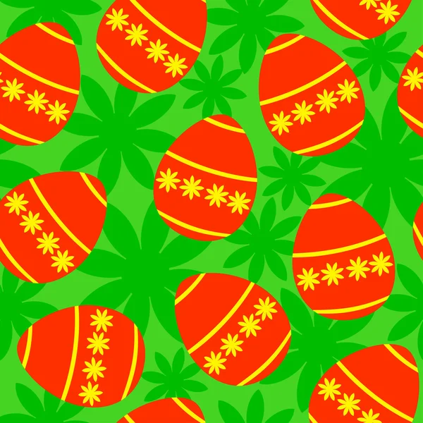 Fond de Pâques sans couture — Image vectorielle
