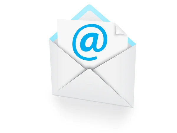 Email icone vettoriale illustrazione — Vettoriale Stock