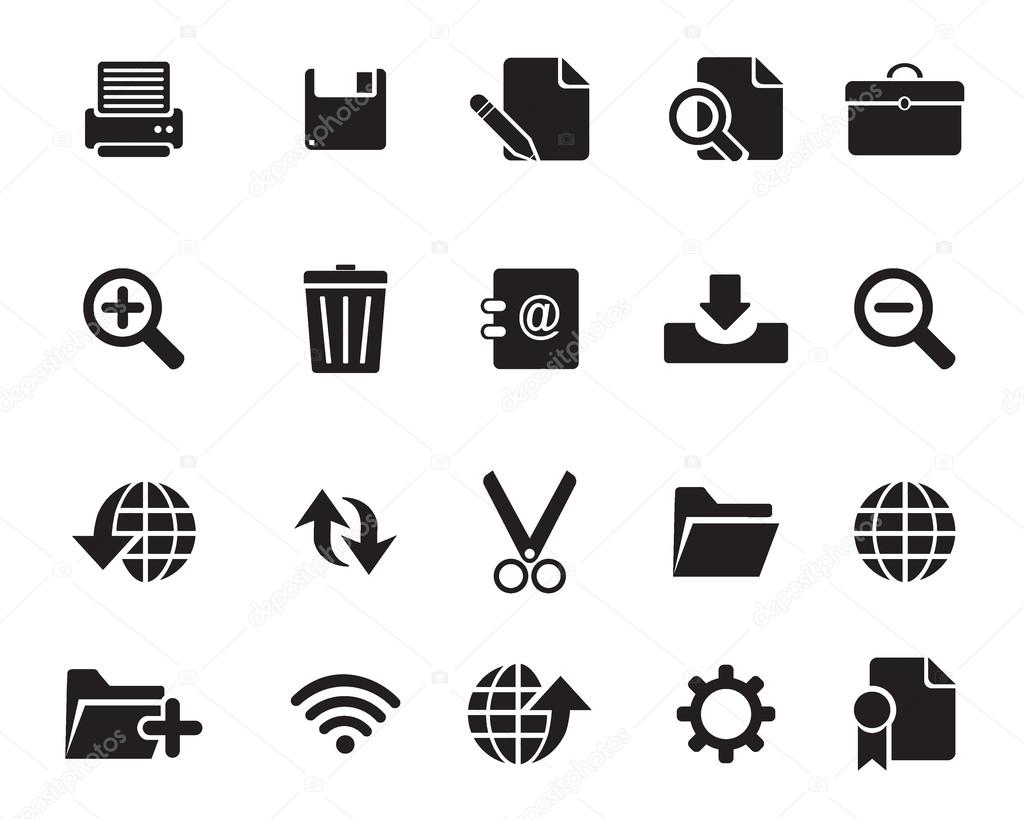 Web Icons Vector