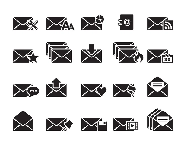 E-mail iconen vector — Stockvector