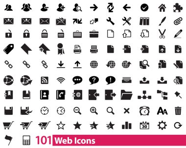 101 web simgeler