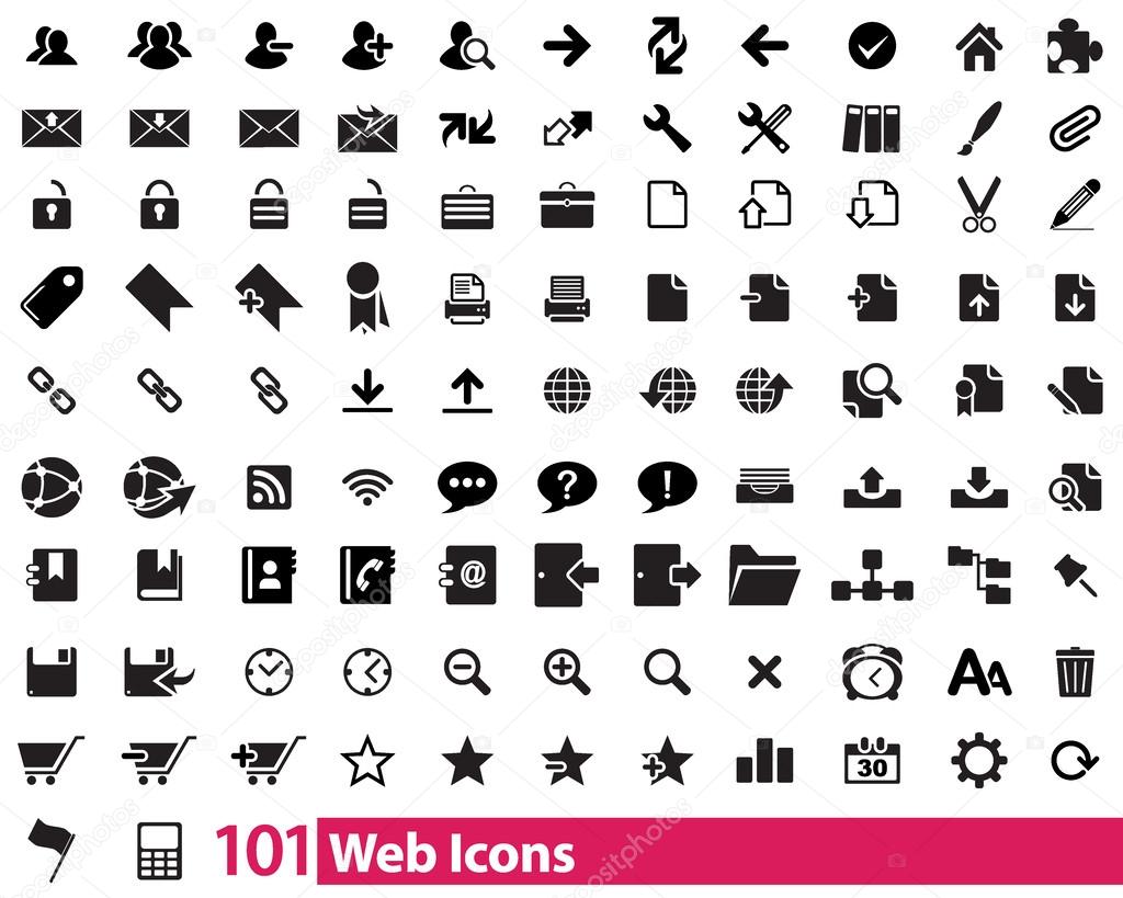 101 Web Icons