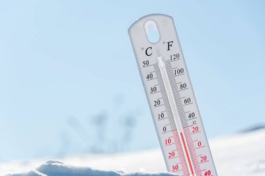 Kışın termometre karın üzerinde yatar ve düşük negatif hava sıcaklığı gösterir. Kuzey bölgelerindeki ve çevredeki sert iklimde meteorolojik koşullar. Dünya 'daki iklim değişikliği