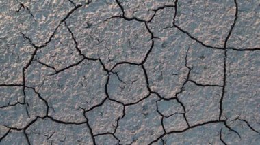 Geology.Dried-up riverbeds and lakes. Drought, global warming and climate change. Cracked dry earth and soil.Dry desert, drought season. Idea concept symbol disaster ecology in nature.