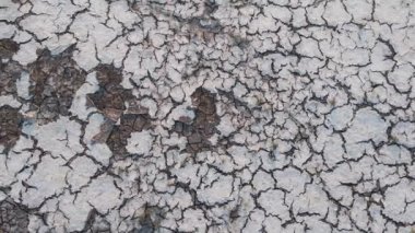 Geology.Dried-up riverbeds and lakes. Drought, global warming and climate change. Cracked dry earth and soil.Dry desert, drought season. Idea concept symbol disaster ecology in nature.