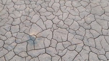 Geology.Dried-up riverbeds and lakes. Drought, global warming and climate change. Cracked dry earth and soil.Dry desert, drought season. Idea concept symbol disaster ecology in nature.