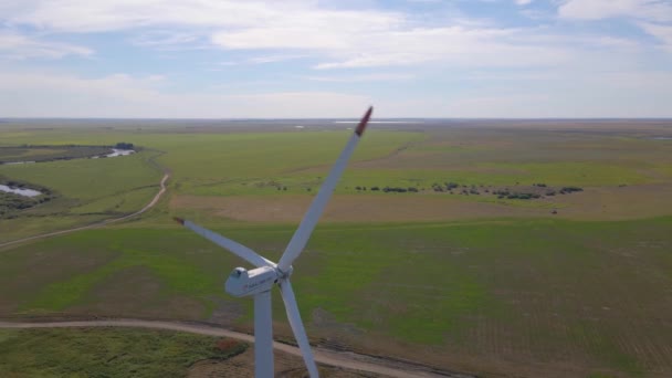 Green Energy Wind Turbines Wind Turbines Alternative Energy Sources Renewable — Αρχείο Βίντεο