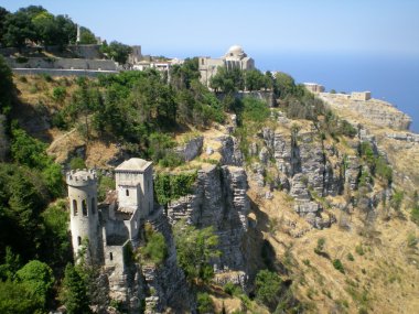 erice, Sicilya balio kale kuleleri