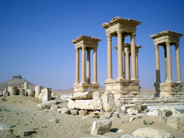 Columns in Palmira — Stock Photo, Image